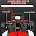 Go Kart, JOYRACER Ride On Race Car for Kids, 24V Drift Kart Car W/ 10Ah Large Battery, 2x150W Powerful Motor, Drift/Sports Mode, Music, Max Load 110lbs, 2 Speed Available