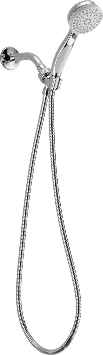 Delta Faucet 54424-WC-PK ActivTouch Shower Mount Handshower, Chrome/White