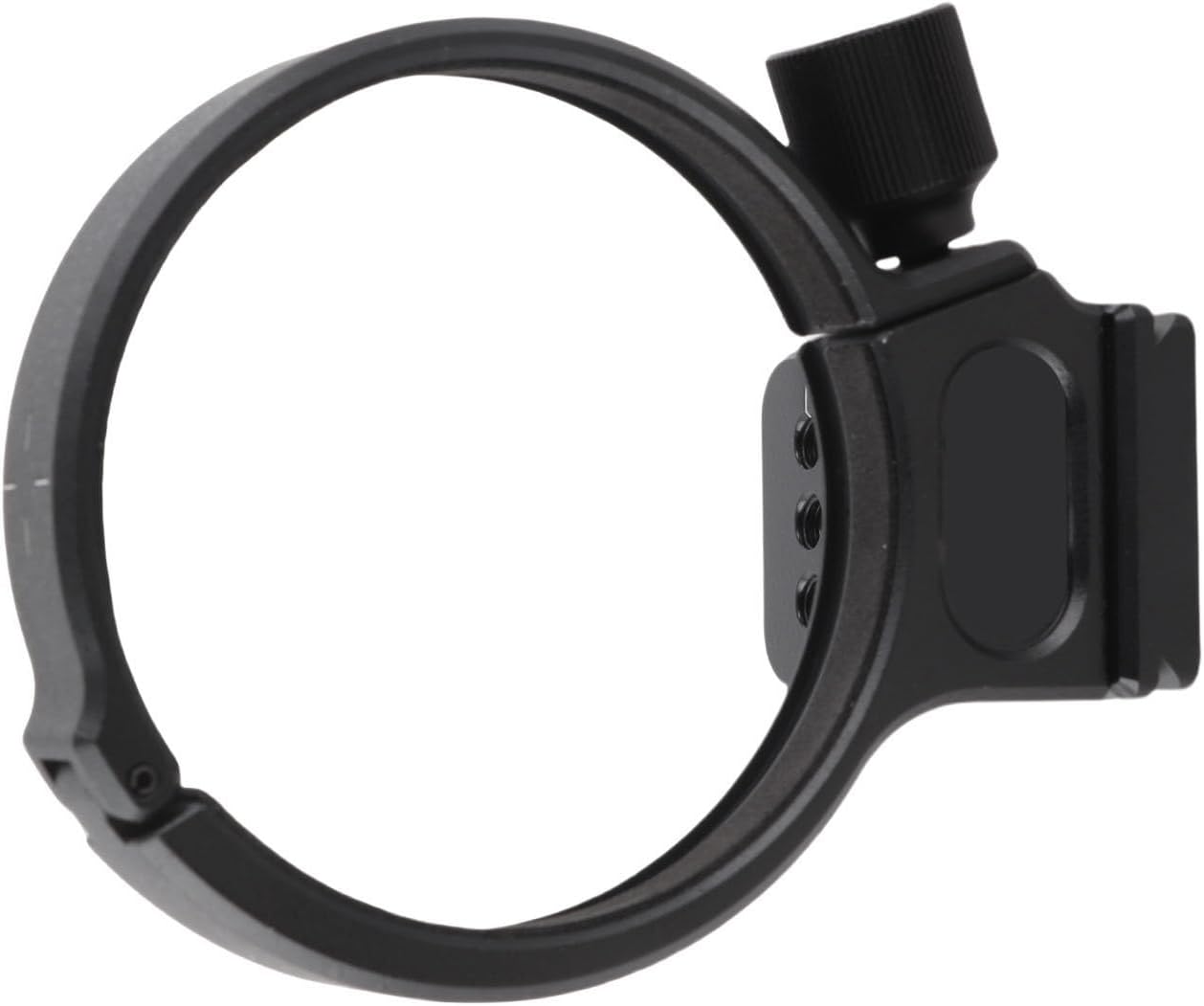 Aluminum Alloy Lens Collar Tripod Mount Ring for 100-400mm F5-6.3 DG DN OS E Lens, 80mm Quick Mount Plate, Lightweight and Durable - Anti Slip Patch, Compatible with