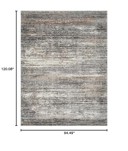 Tapete decorativo Hauteloom 7'10" x 10', gris miniatura 3