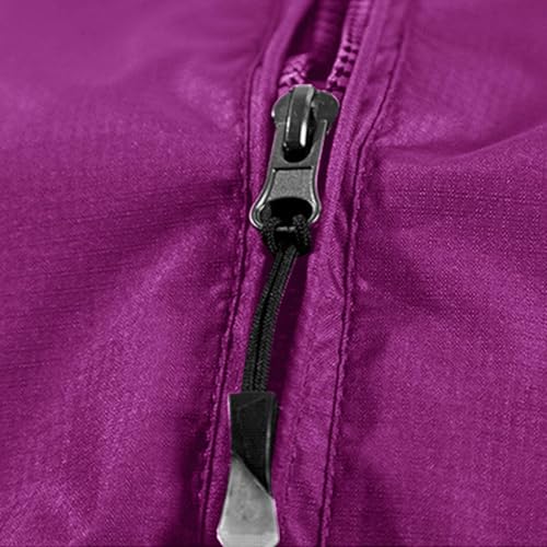 Chaqueta impermeable ligera mujer tipo gabardina larga con capucha ajustable 2