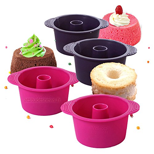 Yoko Design - Mini Moule à Angel Cake X 4