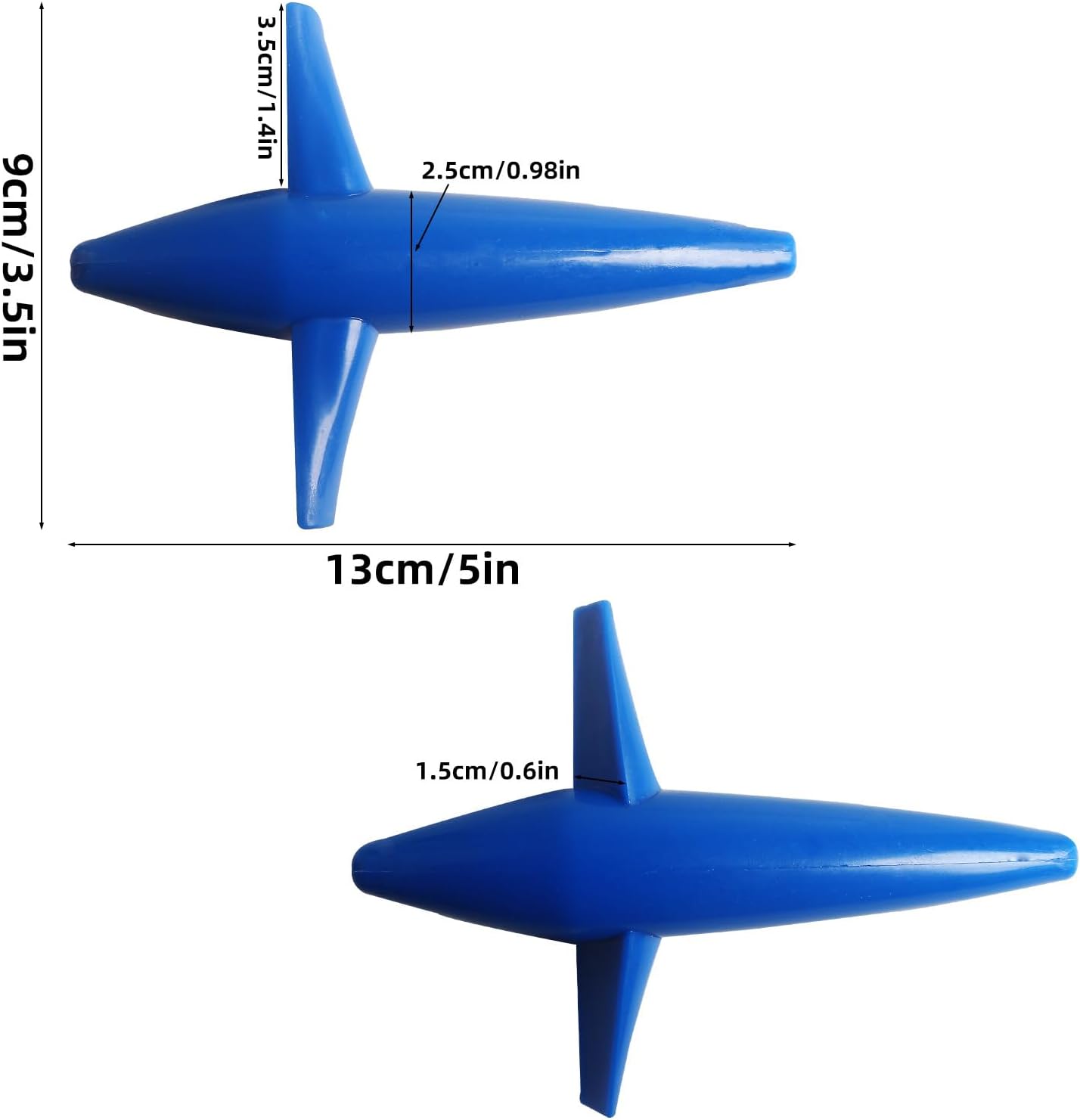 3pcs Trolling Bird Teaser 5inch 1.34oz Lures Saltwater Fishing Lures Trolling Lures Fishing Accessories - Color