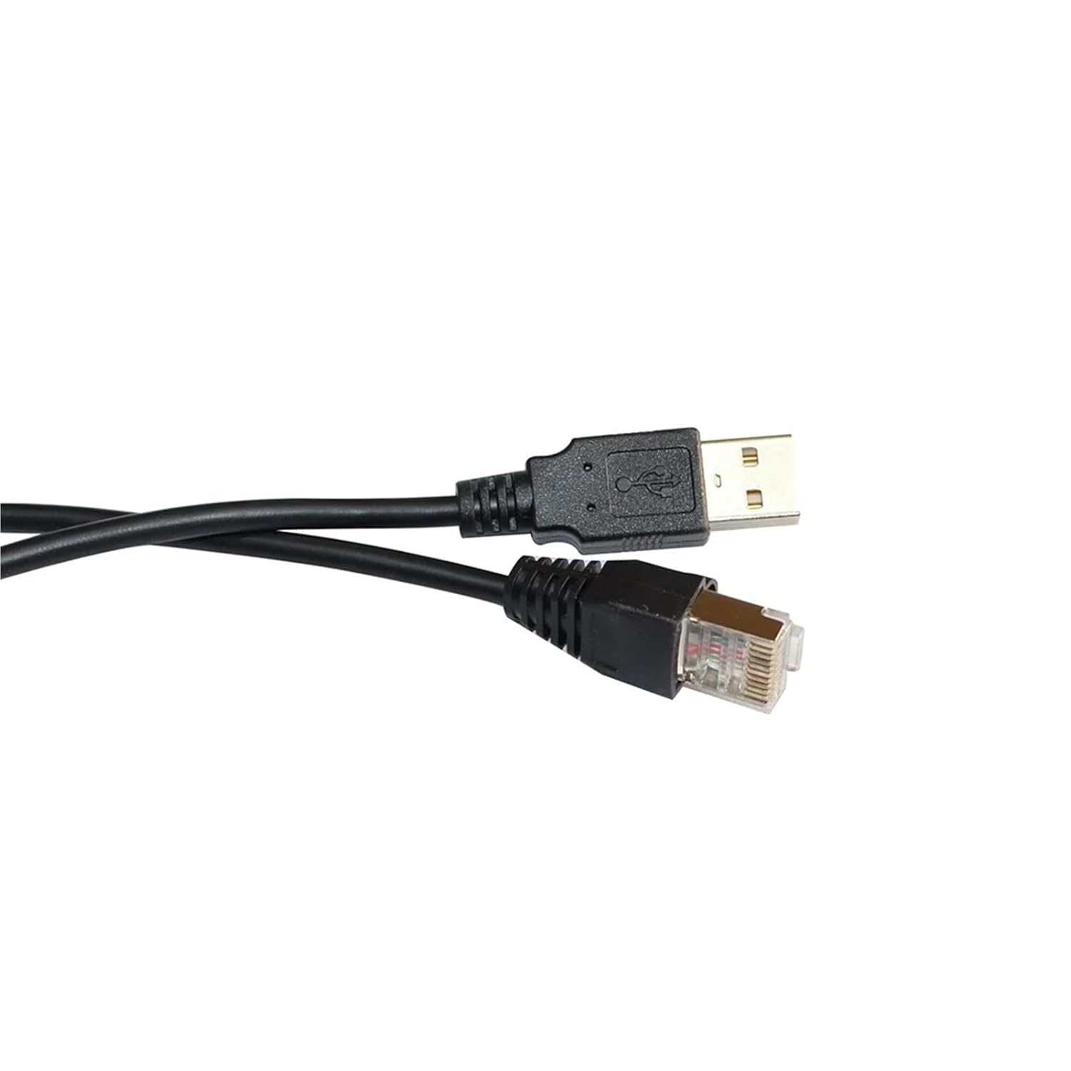 USB 2.0 A to RJ41 RJ50 10P10C Scanner Data Cable to PC(1.8m)