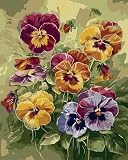 Ekuxom Flowers Paint by Numbers Kit for Adults product image