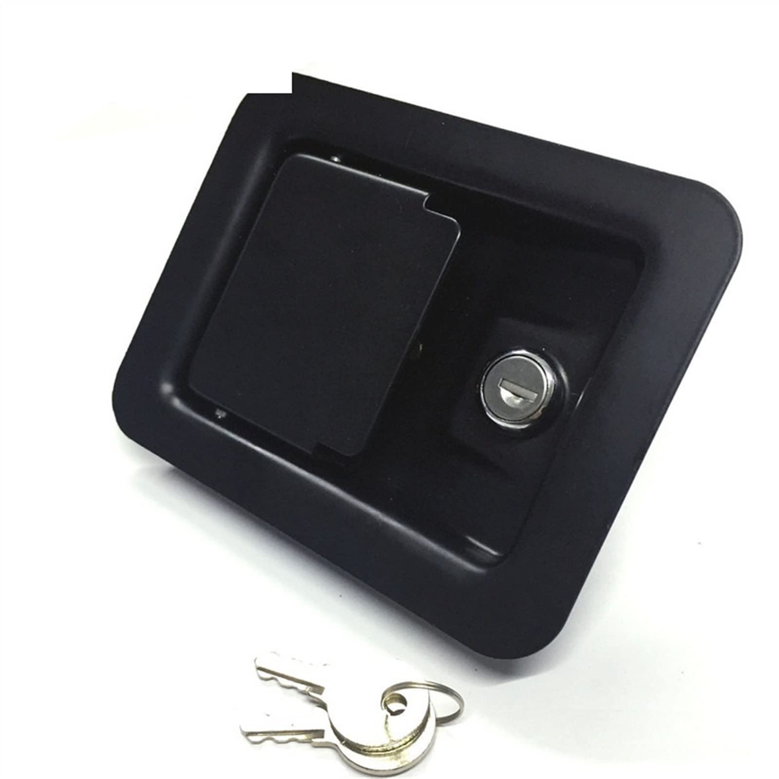 KmoNo Poignée Armoire Serrure à clé for Camion Coffre Train Voiture Bus électronique Armoire boîte à Air casier MS209 1 pièces (Color : Black)