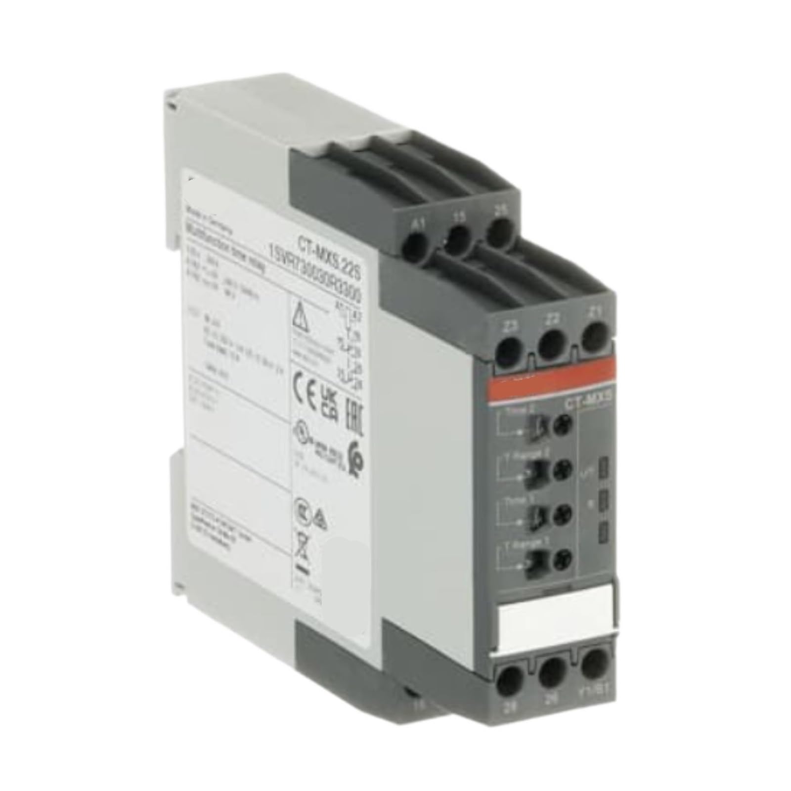 ZVQYSGIW 10081650 CT-MXS.22S,2c/o,24-48VDC,24-240VAC 1SVR730030R3300 Time relay