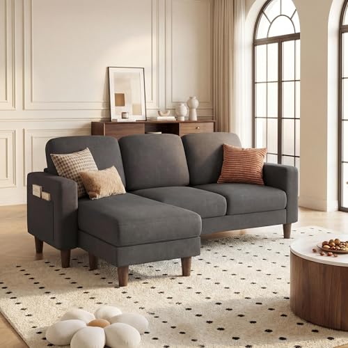 YESHOMY Small Couches for Living Room, Modern Sectional Couch, Comfy