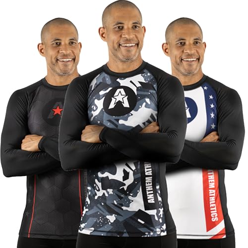 Rashguard MMA BJJ hommes Anthem Athletics Reignite manches longues classé pour le combat