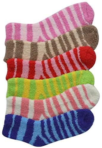 Image of ToBeInStyle Pack of 6 Printed & Solid Low Cut Ankle Socks - Kid's & Adults