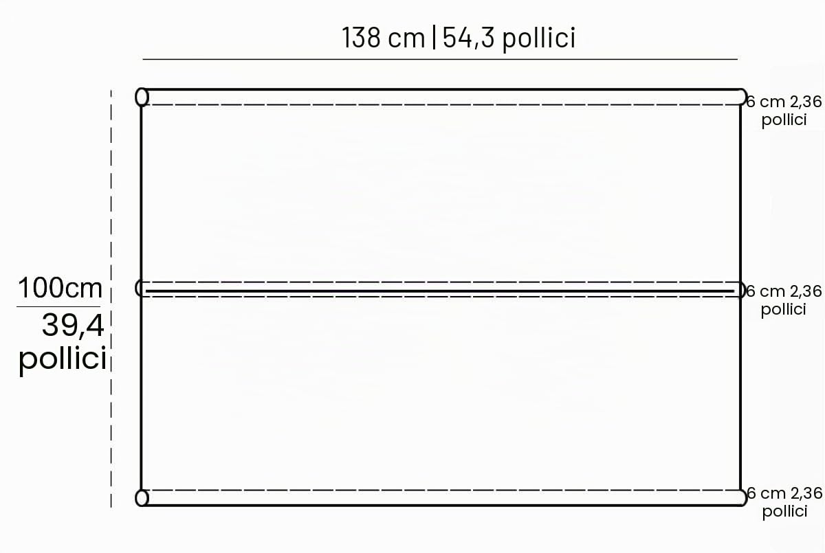 Ferocity Copertura Universale per i sedili da Giardino Ricambio Ricambi coprendo sedili Copertura Superiore baldacchino Dimensione 100 x 138 cm Verde [101]