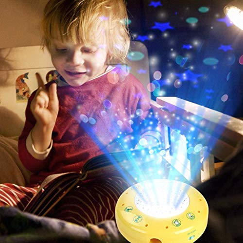 Image of Lucario Massage Baby Gym Kick and Play Activity Piano Mat with Rotating Star Mobile and Projector Child Puzzle Music Toy (Multicolour)