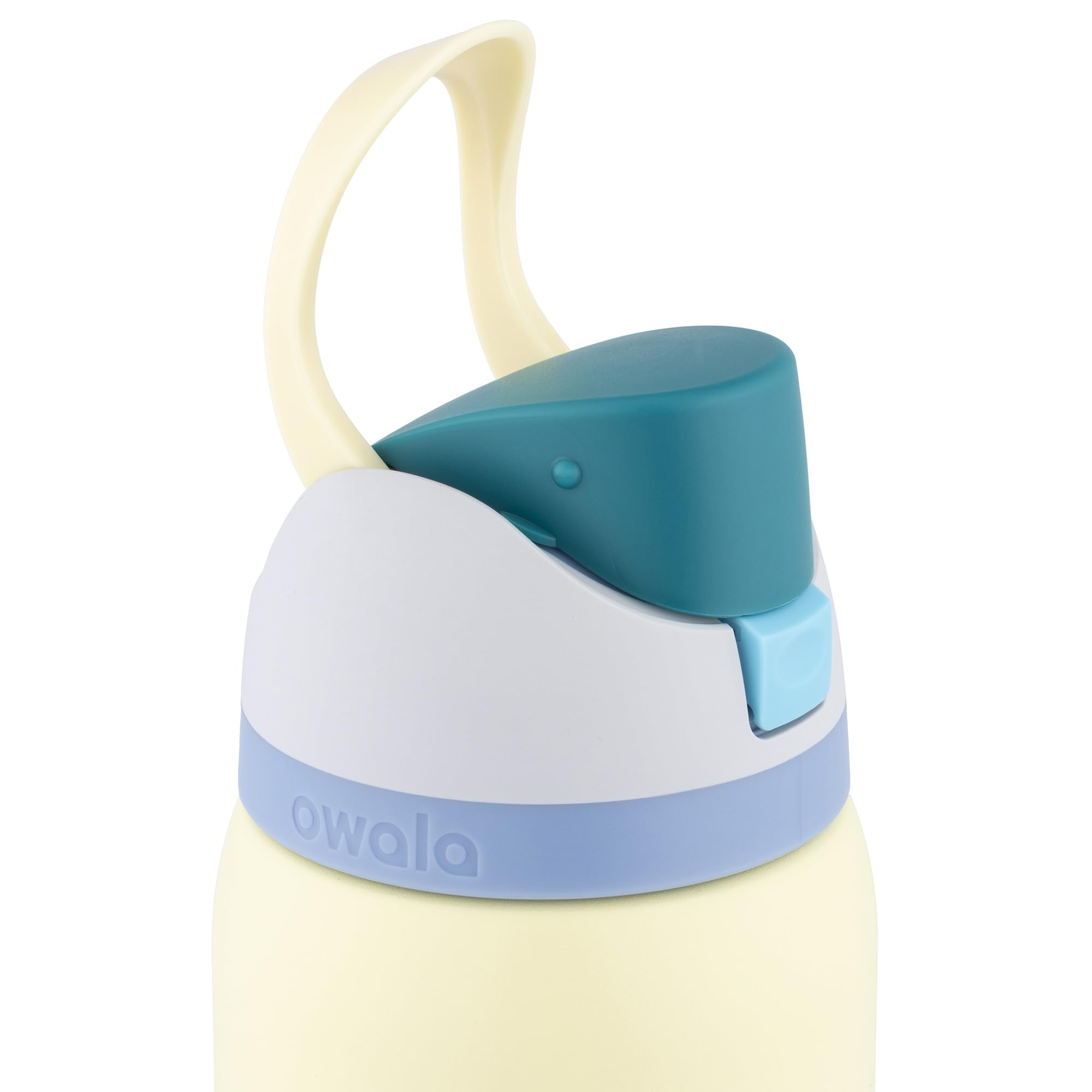 Owala FreeSip 水筒 リボン柄 ブルーリボン32oz/945ml Amazon.co.jp: owala ウォーターボトル フリーシップ サニーデイズ