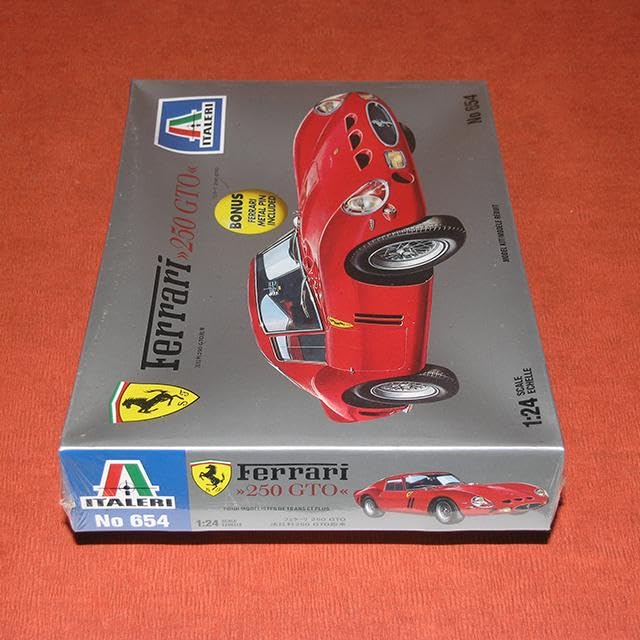 Amazon | 希少なシュリンク イタレリ フェラーリ250GTO メタルピン付 1