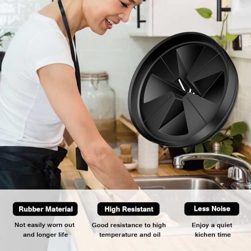 Sink Baffle QCB-AM Replacement Garbage Disposal Splash Guards Removable Quiet Collar Drain Plugs, Garbage Disposer Accessories - Thumbnail 6