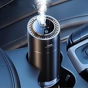 Ceeniu Smart Car Air Fresheners, Ultrasonic Atomizer, Adjustable Concentration, Automatic On/Off, Built-in Battery, 45ml…