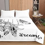 >>>PROPÓSITO MÚLTIPLE: Coloque colchas bouti sobre manta, sábana o edredón por disfrutar toda la temporada. Ideal como colcha de entretiempo para usar tanto en tu cama, para cubrir tu sofá. En primavera y verano se puede usar como colcha de aire acondicionado o manta de sofá.
