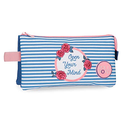 Preisvergleich Produktbild Roll Road Rose Kosmetikkoffer 22 centimeters 1.32 Blau (Azul)