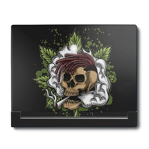 Image of MightySkins Skin Compatible with Alienware X16 R1 (2023) Full Wrap Kit - Death by Ganja | Protective, Durable, and Unique Vinyl Decal wrap Cover | Easy to Apply & Change Styles | Made in The USA