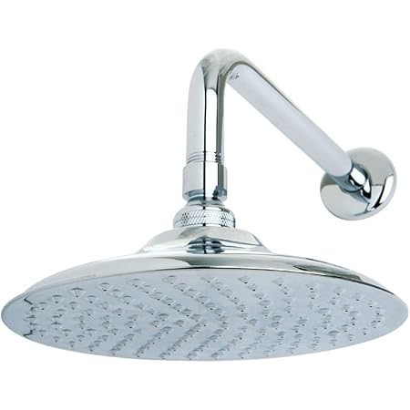 10 Inch Diameter Brass Rain Drop Shower Head - Polished Brass - View #3