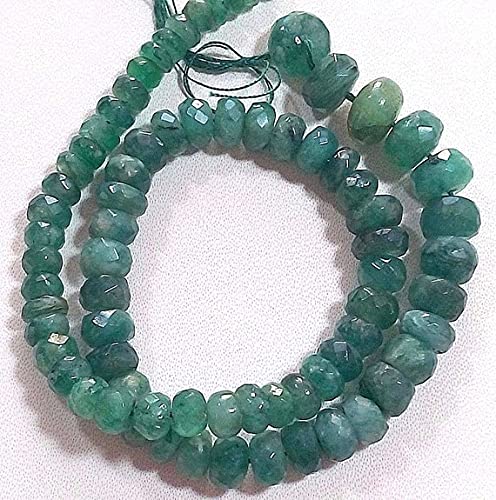 Perles émeraude verte pour la création de bijoux artisanaux bohèmes et chics