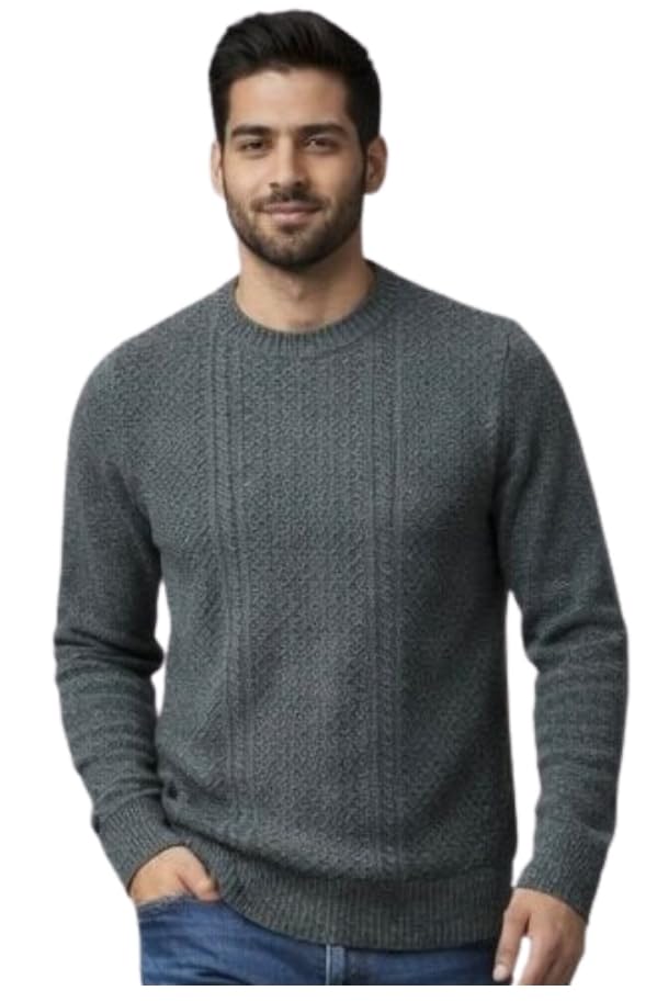 Men Round Neck Full Sleeve Sweater|Winter wear Sweaters|Men's Casual Sweater|Regular fit-image-24