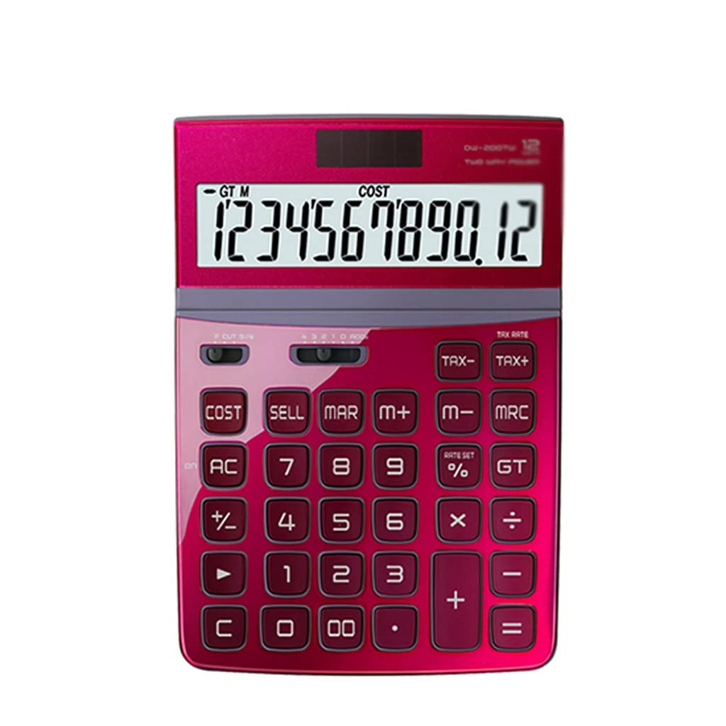 Calculadora de 12 dígitos Panario Pintura Panel Finance Solar Computer Suministro papelería Oficina Encantadora