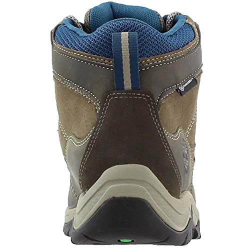 Timberland Women's Mt. Maddsen Waterproof Mid Hiking Boots, Medium Grey Full-Grain, 11 Medium