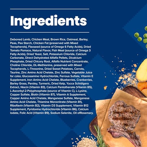 Image of Blue Buffalo Life Protection Formula Adult Dry Dog Food, Helps Build and Maintain Strong Muscles, Made with Natural Ingredients, Lamb & Brown Rice Recipe, 24-lb. Bag