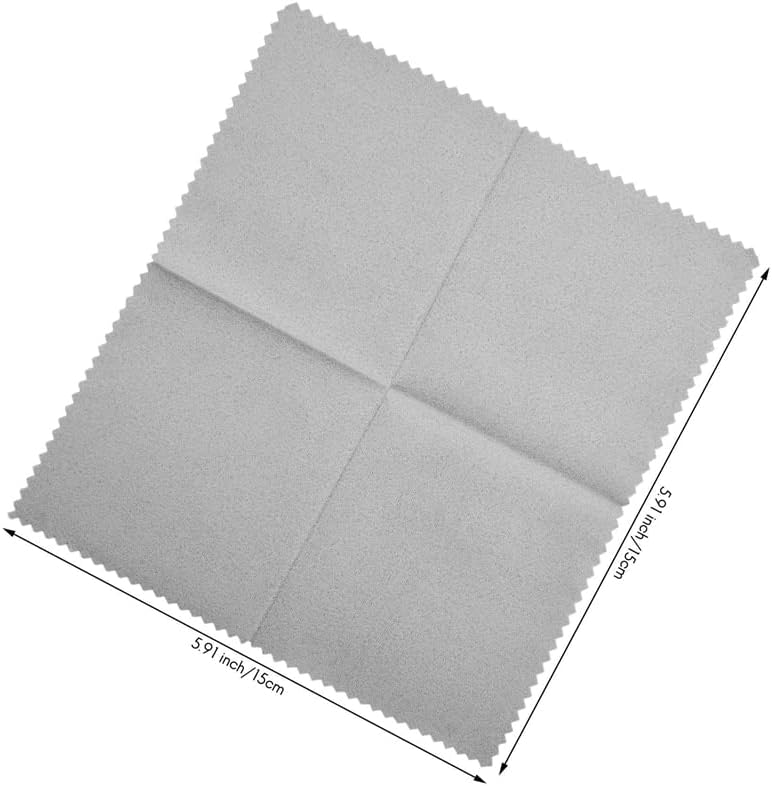 50Pcs Reusable Antifog Wipes Glasses Pre-Moistened Antifog Lens Cloth Defogger Eyeglass Wipe Prevent Fogging for Glasses - (Color: Gray)