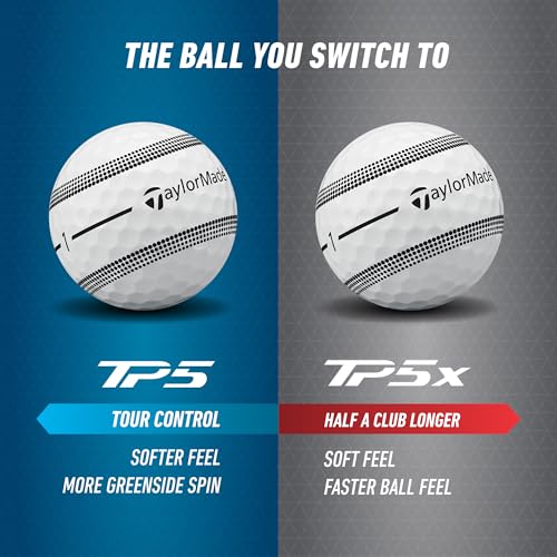 TaylorMade TP5 Stripe Golf Balls