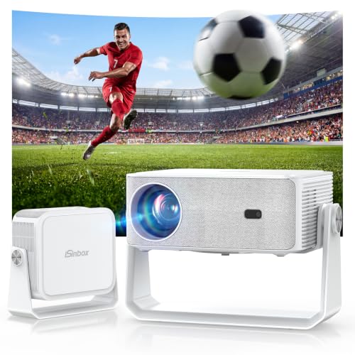 Image of 4K Outdoor Projector with WiFi and Bluetooth,2500 ANSI /Auto Focus & Keystone /Dolby Audio, Built-in Apps Compatible with Netflix /YouTube /PrimeVideo, Smart Proyector for Home Theater with HDR10+