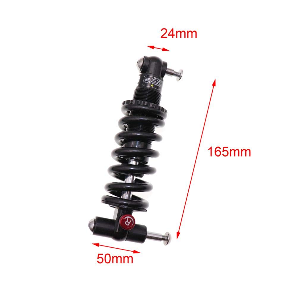 Ammortizzatore Mtb Ammortizzatore posteriore regolabile a molla MTB Bici da discesa 125 1000 1250 libbre E Scooter(150mmx24x24-450lbs)