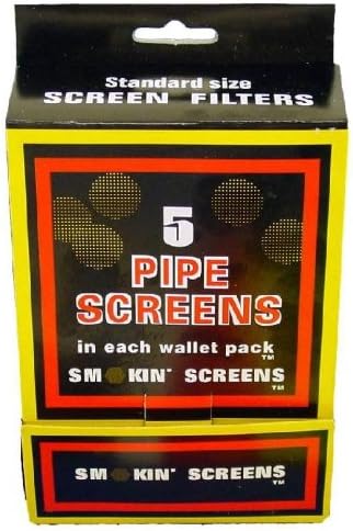 #Pp189 1/2""" Gold/Brass Screen Filters 100-5 Screen Pks Smoke Smoking Tobacco Gbx8ox9i Cigarette Lho9w89rjz5 Cigar Light