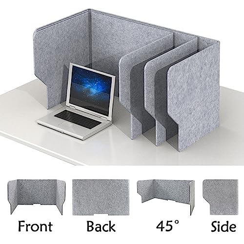 Séparateur de table de bureau pliable 60 cm lot de 2 écrans de protection école