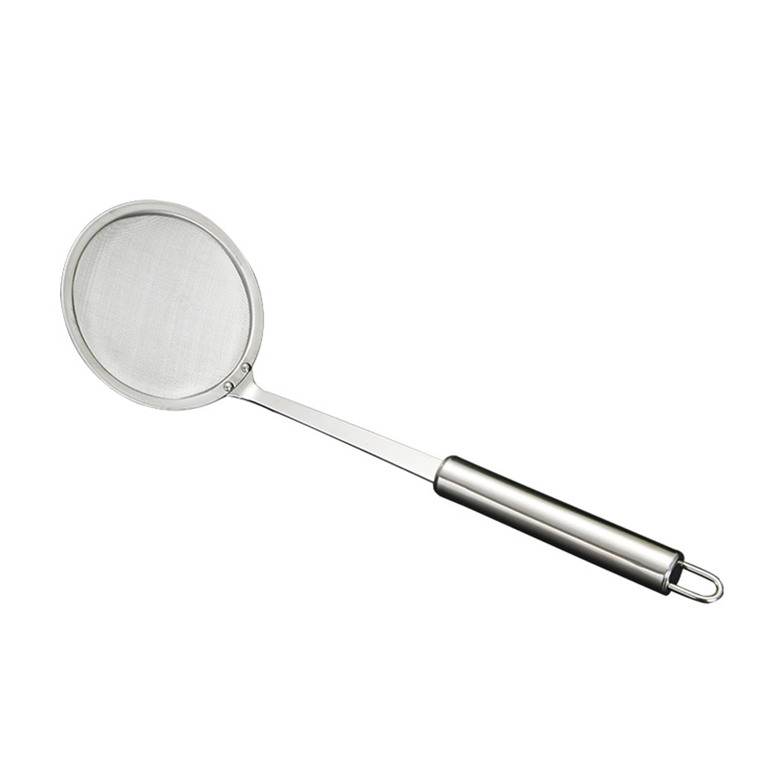 Tsophreniq Ergonomic Soup Skimmers with Curved Edges Thickened Safe Materials Oil Strainer Multipurpose Kitchen Utensils for Cooking Multipurpose Nonrust Skimmers