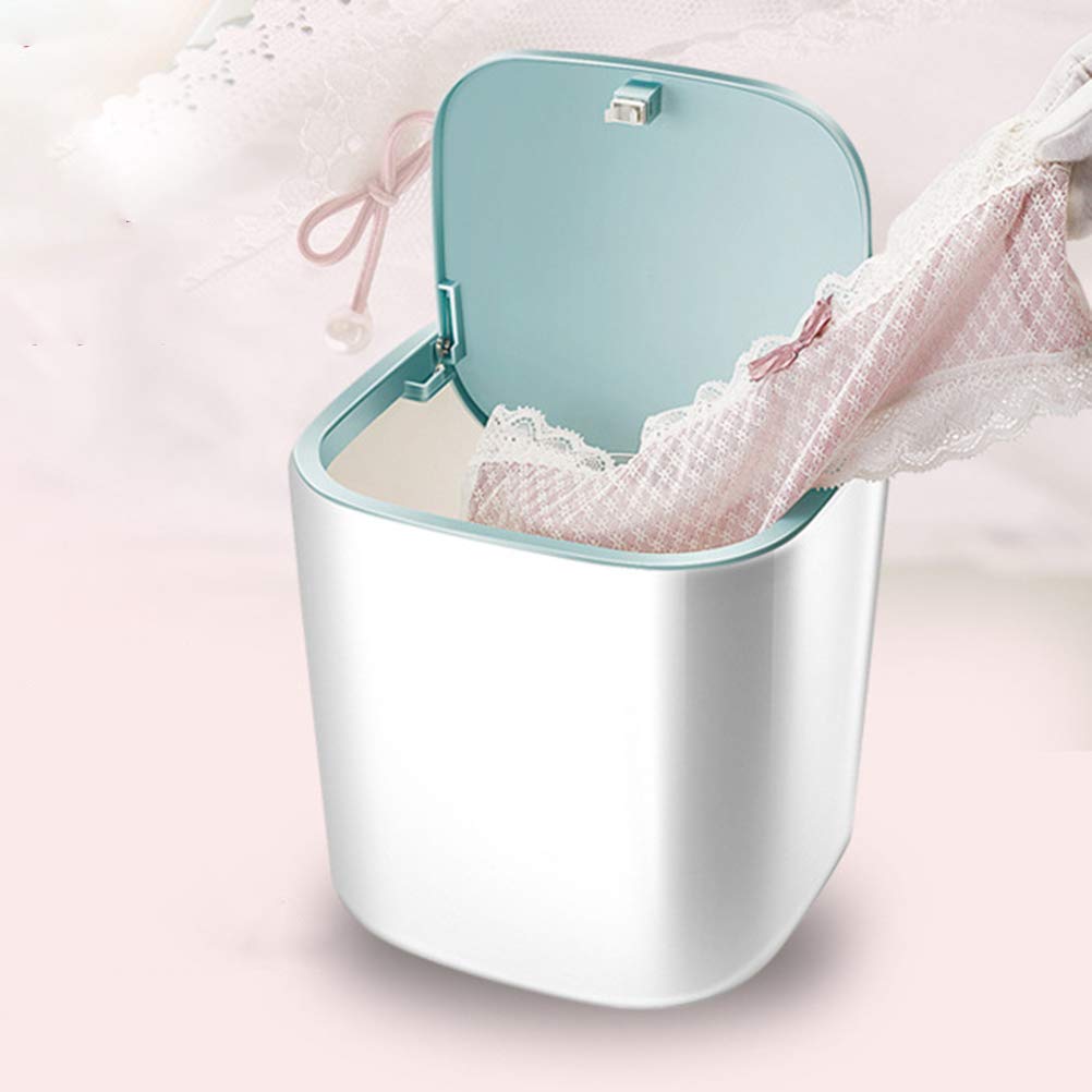 Lavatrice Portatile, Mini Lavatrice a Turbina ad Ultrasuoni da 3,8 Litri Lavabiancheria Alimentata tramite USB per Biancheria Intima, Vestiti per Bambini, Calzini, Piccoli Delicati (White)