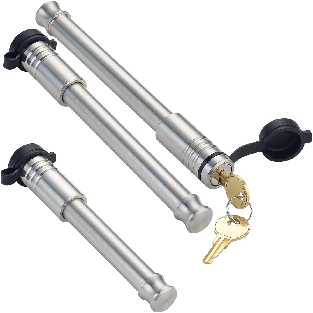 61658 | 3 Pack Mixed 2.5 - Keyed Alike, Hitch Locks for ShockerHitch Bumper Hitch - Includes Lock for 2.5" Receiver