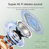 Csasan Wireless Earbuds, Bluetooth 5.3 Headphones In Ear with 4 ENC Noise Cancelling Mic, 2025 Mini Deep Bass Stereo Ear Buds, 40H Playtime Bluetooth Earphones, IP7 Waterproof Earbuds, Green - Image 2