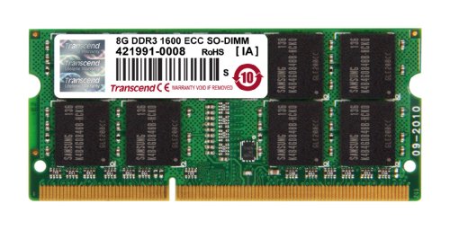 �g�����Z���h�E�W���p�� 8GB DDR3 1600 ECC-SO-DIMM 2Rx8