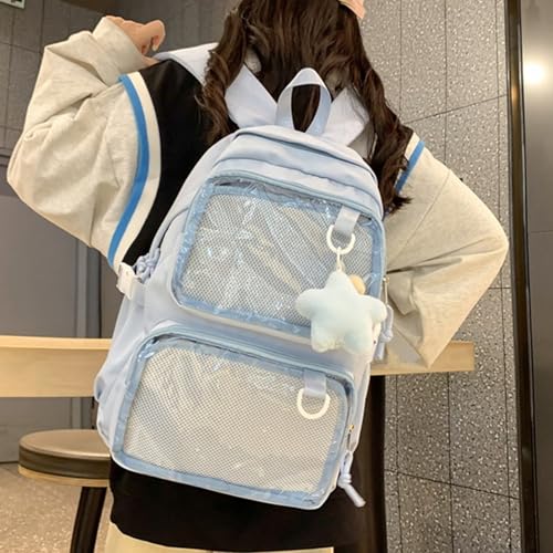 Sac à dos Ita protège-badges anime et grand sac d'école pour cosplay - 5