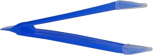 Soft Contact Lenses Remover and Insertion Tweezer - Green Color For Removing and Inserting Contact lenses Green With Soft Silicone Tips - Easy To Carry And Use With Anti-Slip Surface Blue