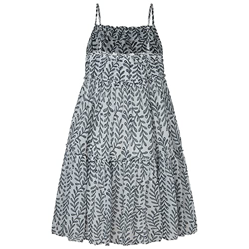 Pepe Jeans Para Mujer. PL953309 Vestido Prixton Ornamental Blanco, Negro (M), Casual, AlgodóN, Sin Mangas / Tirantes - 3
