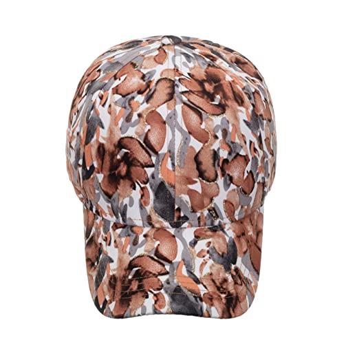 Moda feminina masculina esporte flores estampas respirável praia boné de beisebol chapéu hip hop cha