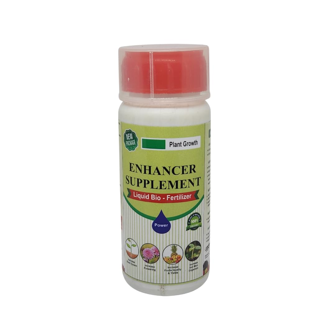 Plant Growth Enhancer Supplement with Measuring Cup, Organic Liquid Bio-Fertilizer for Rapid Plant Growth for All Types of Plants (Pack Of 1, 100 ML) (B0D1KL1MCG) Amazon Price History, Amazon Price Tracker