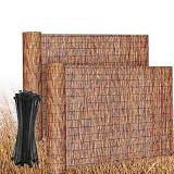 PRIVACY E OMBRA: Trasforma il tuo spazio con il nostro frangivista balcone di alta qualità. Perfetto come recinzione giardino esterno, blocca gli sguardi indiscreti dei vicini. Un'eccellente rete ombreggiante che lascia circolare una piacevole brezza.