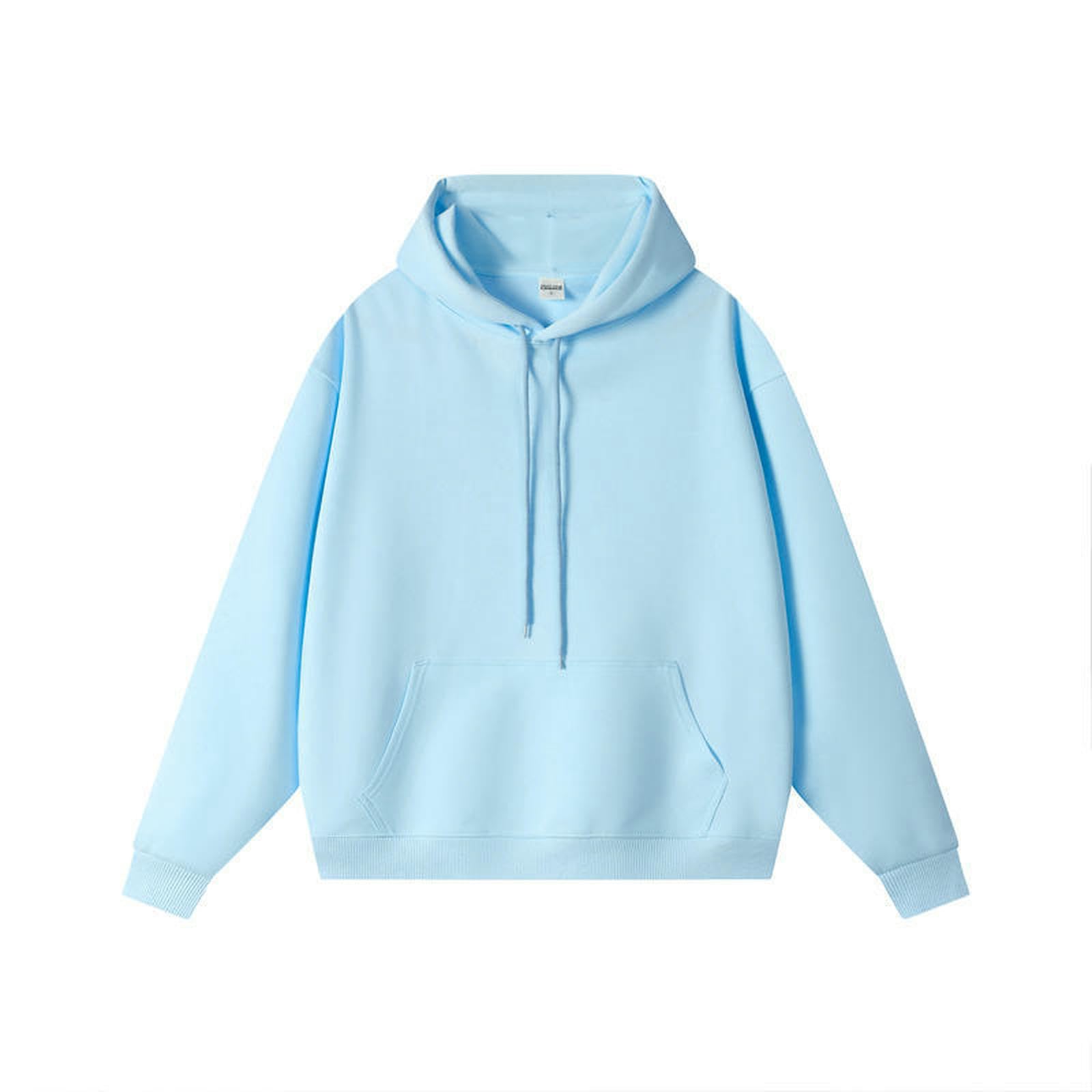 Bluza zimowa bawełniana bluza z kapturem, modna marka, luźna męska