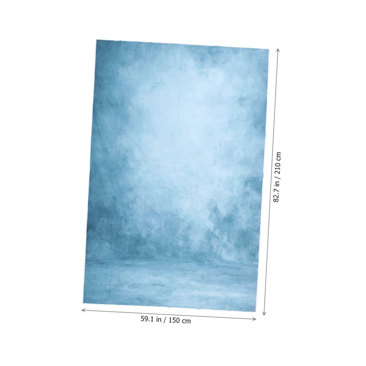 Pannello Fotografico Sfondo Grigio Tinta Unita in Vinile, Telo per Fotografia 150x210 Cm, Tocco Confortevole per Studio e Interno/esterno
