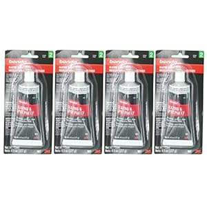 3M Bondo 907 Glazing and Spot Putty – 4.5 oz, 4 Pack