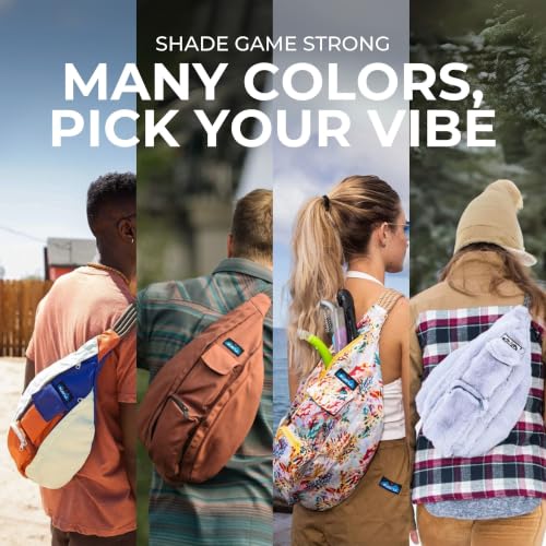 Image of KAVU Original Rope Bag, Cotton Canvas Crossbody for Travel